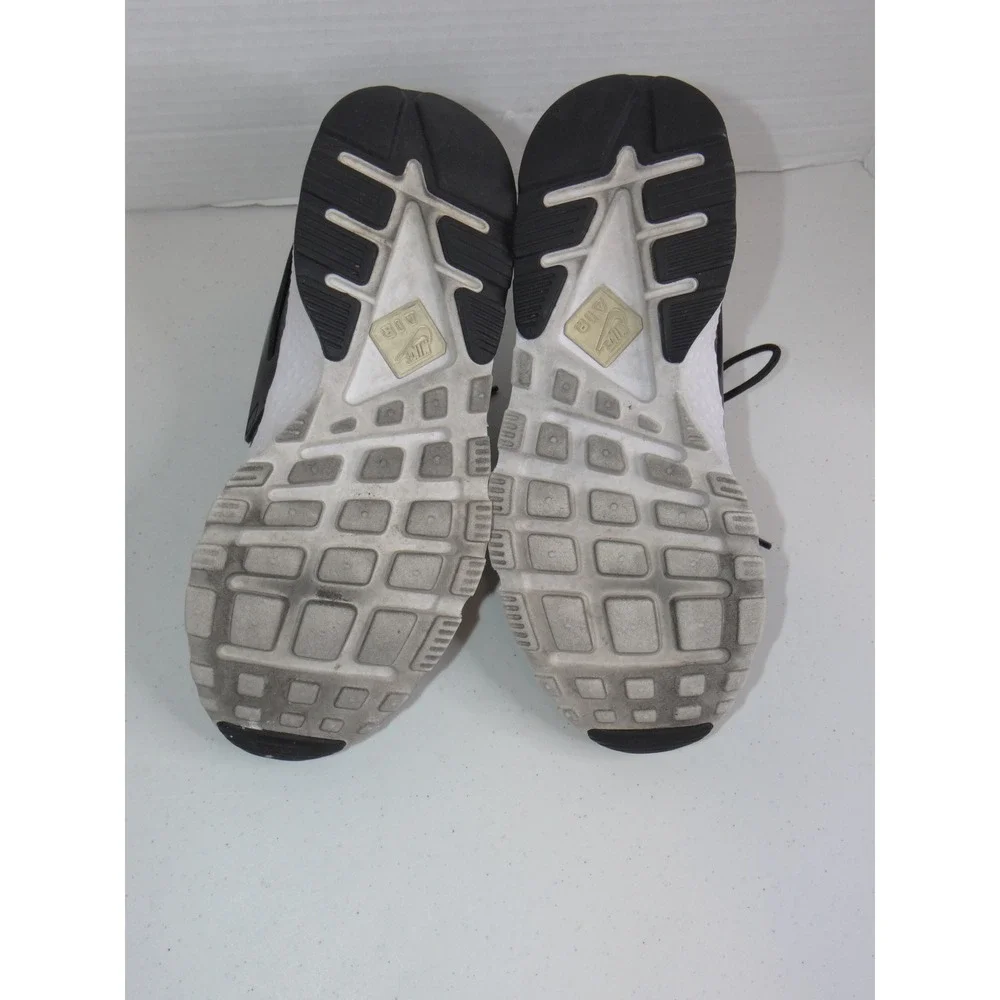 Nike Air Huarache Run Ultra Mens Black White Leather Running Shoes 819685-001